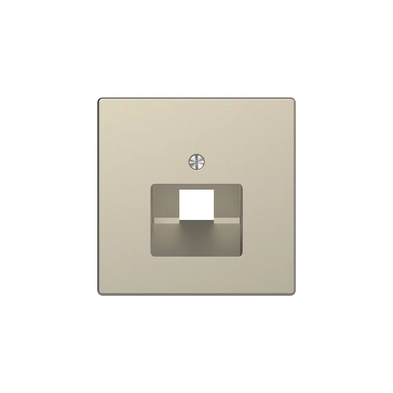 SCHNEIDER ELECTRIC MERTEN Fedlap, 1xRJ45 aljzathoz, D-Life, szahara (MTN4521-6033)