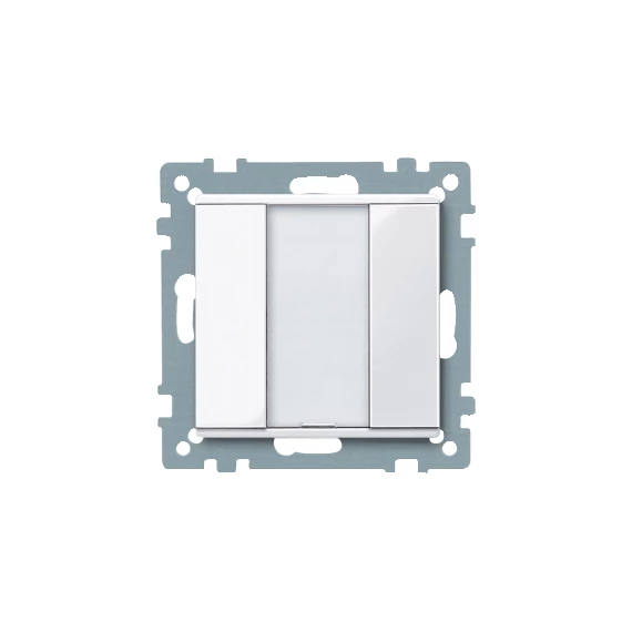 SCHNEIDER ELECTRIC Merten-KNX 1-es nyomógomb , SystemM, aktív fehér, fényes (MTN617125)
