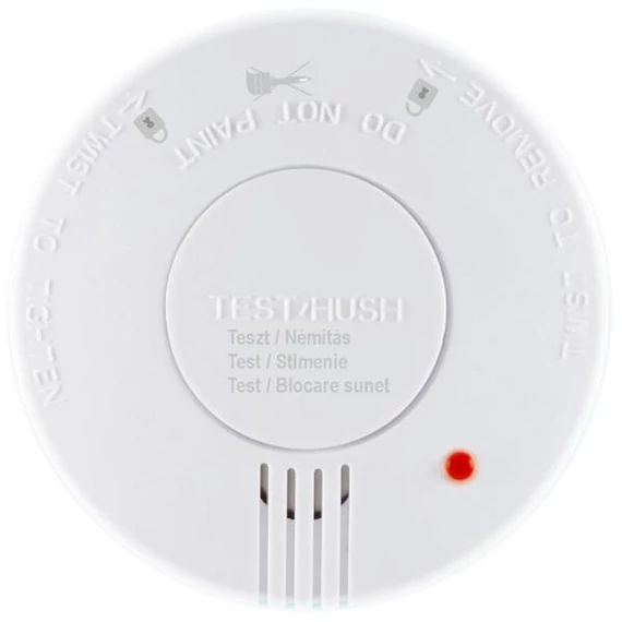 Somogyi Elektronic Füstérzékelő, elemes, 85 dB, LED, fehér (SMO 01)