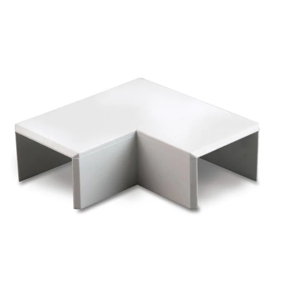 DIETZEL UNIVOLT SFW 25/40 fehér lapos sarokelem az MIK csatornákhoz, UV-álló, -25°C/+60°C (004959)