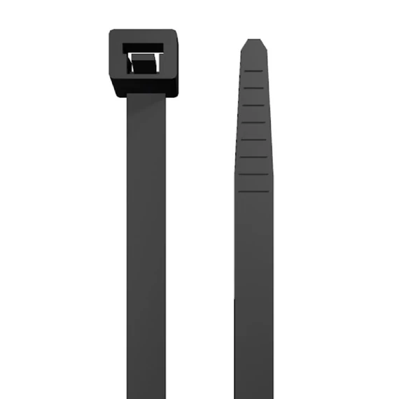 WEIDMÜLLER CB-UVR 200/4,8 BK Kábelkötegelő, 4.8 x 200 mm, Poliamid 66, 220 N, fekete (2659340000)