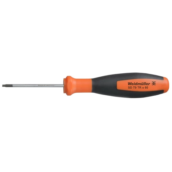 WEIDMÜLLER SD T9 TR X 60 Csavarhúzó, Torx, T9, 60 mm (2749490000)