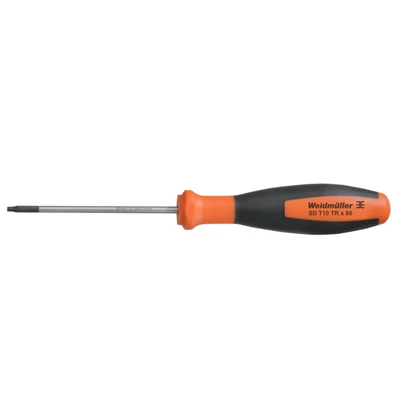 WEIDMÜLLER SD T10 TR X 80 Csavarhúzó, Torx, T10, 80 mm (2749500000)