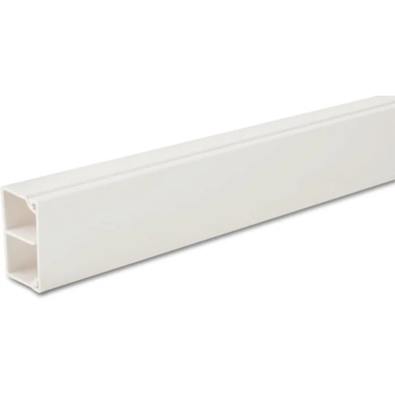 DIETZEL UNIVOLT MIK 16/40/2 FEH 2/30M kábelcsatorna, fedéllel, válaszfallal, fehér, IP40, >1250N, -5/+60°C (004866)