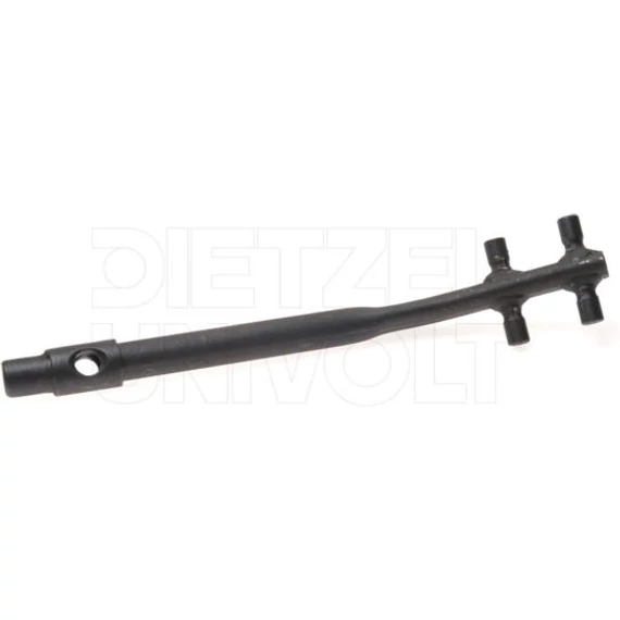 DIETZEL UNIVOLT RE/RD egyengető vas, 8-10mm körvezetékekhez, hossz=260mm (006478)