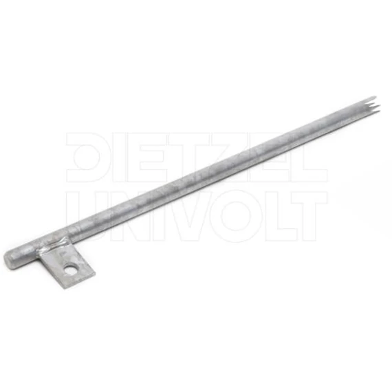 DIETZEL UNIVOLT ESP 750fv földelőrúd, zászlós csatlakozóval, rúdátmérő 16 mm, H=750mm (006497)