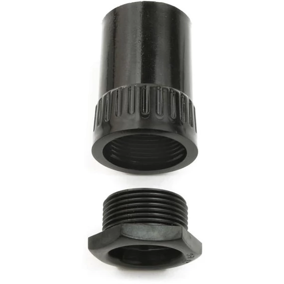 DIETZEL UNIVOLT HFAFT/MBS 25 FEK UV halogénmentes csőadapter, merev csőhöz, belső menet, -25/+90°C, UV-álló (009675)