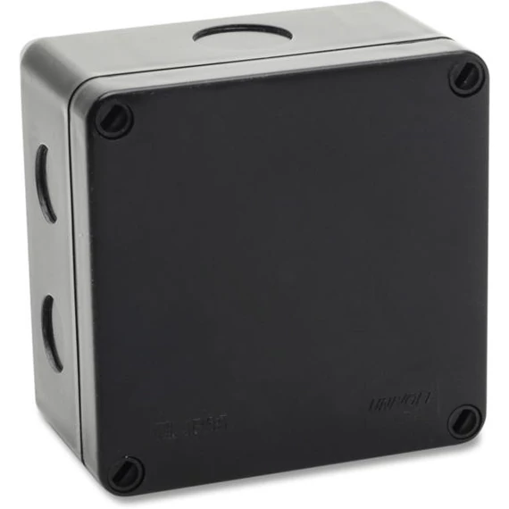 DIETZEL UNIVOLT PKG 100 MP FEK falon kívüli kötődoboz, elöpréselt csöbevezetés, vízmentes IP65 (016404)