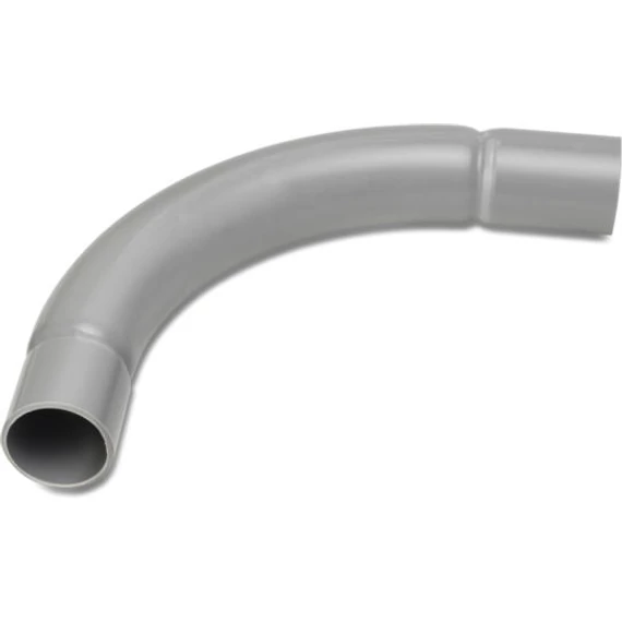 DIETZEL UNIVOLT SB 16 SZÜ csatlakozó 90° ív, mindkét végén tokozott, -5°C/+60°C, szürke (020615) (109905)