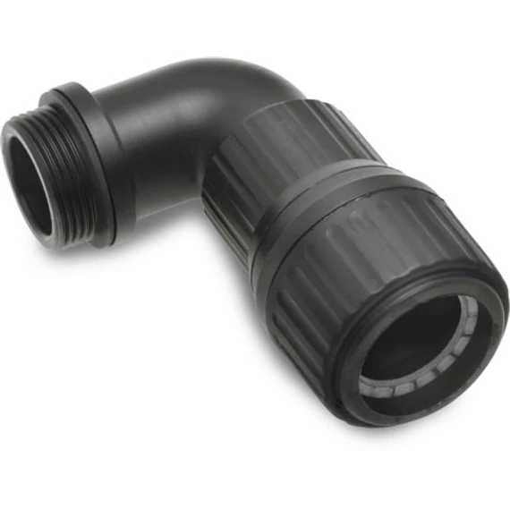 DIETZEL UNIVOLT SKEG 2525 S FEK ívelt kábel-gégecső-tömszelence, halogénmentes, IP 65, -25°C/+105°C (026372)