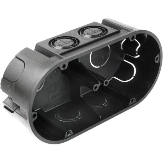 DIETZEL UNIVOLT UGD 2 kétrészes szerelvénydoboz, vakolat alá, fedél nélkül, -5°C/+60°C (026466)
