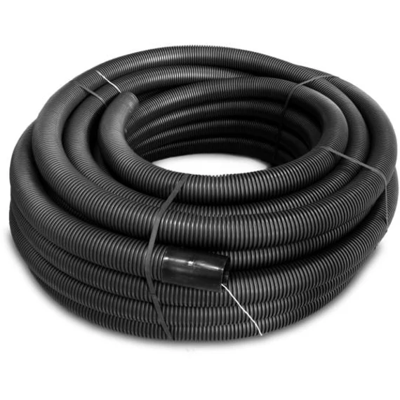 DIETZEL UNIVOLT FXKVR 40 FEK 50M KARM mélyépítési duplafalú védőcső, belül sima kívül bordás, N450, -25/+60°C, fekete (055107)