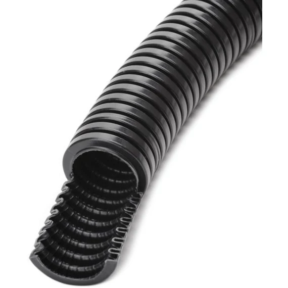 DIETZEL UNIVOLT FXP Turbo 16 FEK UV 50M lépésálló gégecső, PVC, UV-álló, >750N, -25°C/+60°C, fekete (098772)