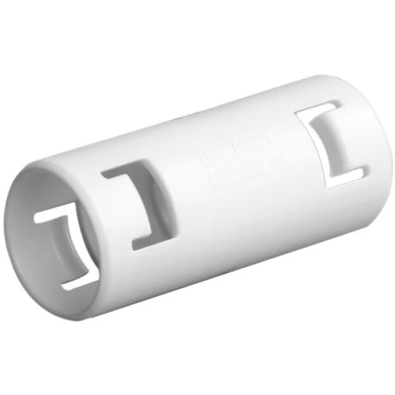 DIETZEL UNIVOLT KM Turbo 63 vil.szürke karmos toldó a gégecsövek széthúzásmentes toldására,h.mentes,-25°C/+90°C (102333)