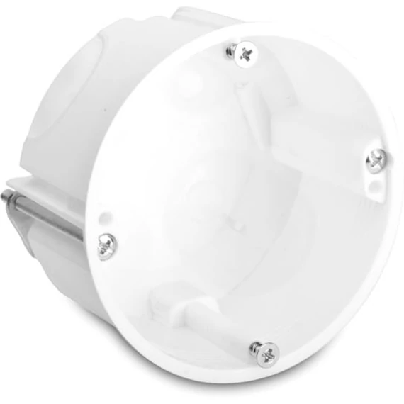 DIETZEL UNIVOLT HWDW 65 HFT HFT gipszkarton doboz, átm.65 mm, mély.45 mm, szélálló,fehér,-25°C/+75°C (103041)