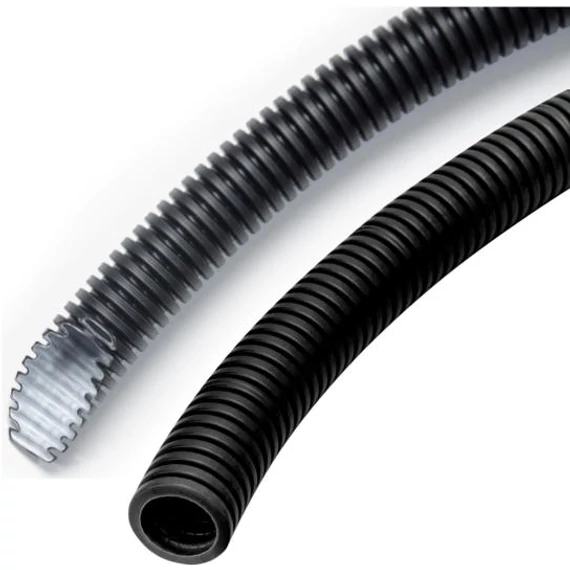 DIETZEL UNIVOLT HFX Turbo 20 X FEK 100M (HFX X) halogénmentes gégecső, >320N, -15°C/+105°C, belső szilikonréteg, fekete (106057)