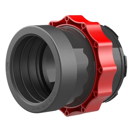 HAUFF TECHNIK HSI150 D1x125 GSM Rendszerfedél, Ø125mm, sima kábelvédőcsövekhez való csatlakozókarmantyúval (2101100115)
