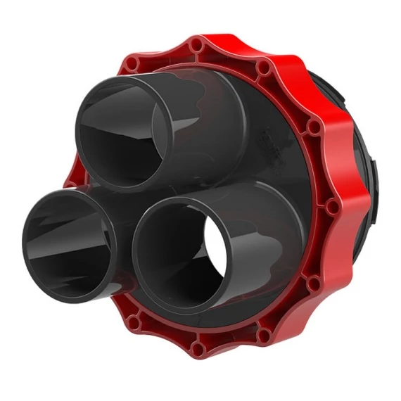 HAUFF TECHNIK HSI150 D3x58 KS Rendszerfedél, Ø58mm, 32-56mm, kábeltömítés hidegzsugoros technikával (2102100041)