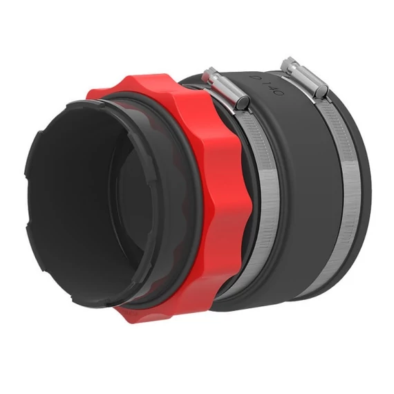 HAUFF TECHNIK HSI150 MA168 GR Rendszerfedél, Ø168mm, 150-172mm, sima kábelvédőcsövekhez való mandzsetta technikával (2126010000)