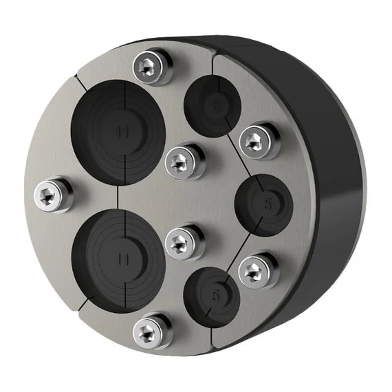 HAUFF TECHNIK HRD100 SG 2x8-30 3x4-16,5 b40 Standard szorítógyűrűs tömítés A2/EPDM50 (2700103500)