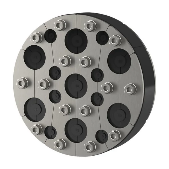 HAUFF TECHNIK HRD200 SG 7x10-32+8x3,5-16,5 b40 Standard szorítógyűrűs tömítés A2/EPDM (2700108000)