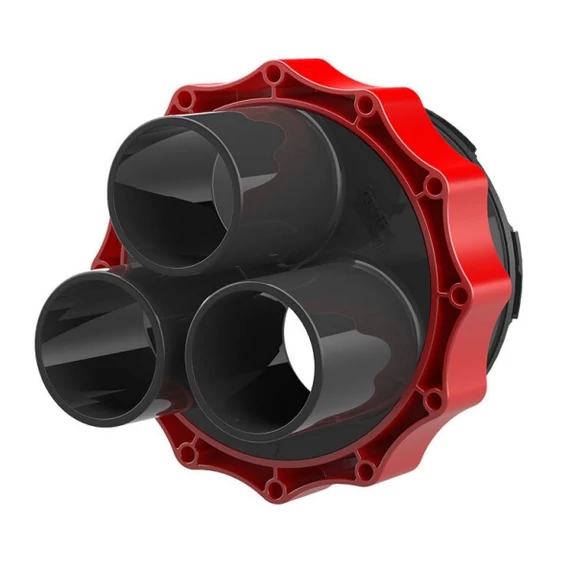 HAUFF TECHNIK HSI150 D3x58 WS Rendszerfedél, Ø58mm, 22-56mm, kábeltömítés melegzsugoros technikával (3030300082)