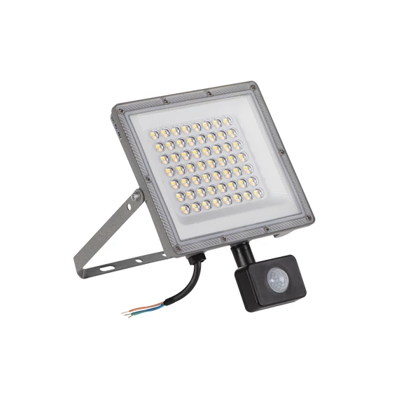 KANLUX ACETE 50W CCT SE GR LED reflektor mozgásérzékelővel, 4300/5400/4850lm, 3000/4000/6500K, IP44 (38498)