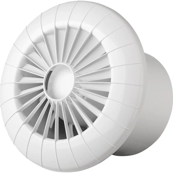 AirROXY aRid ventilátor, 15W, átm: 100mm, légáram: 104m3/h; golyós csapágy, páraérzékelő, időzítő"BB HS" (AIR-01-042)