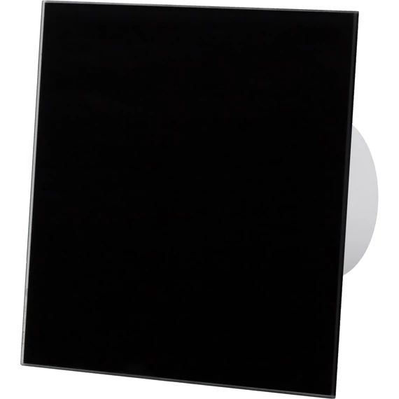 AirROXY Előlap dRim ventilátorhoz, üveg, cserélhető, fekete, 175 x 175 mm (AIR-01-172)