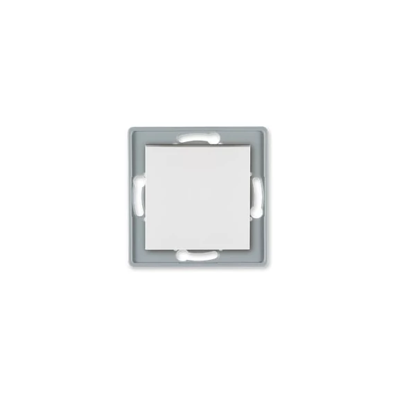 Aling-Conel PRESTIGE - 101N nyomógomb, 10A 250V, keret nélkül, fehér (60090.0)
