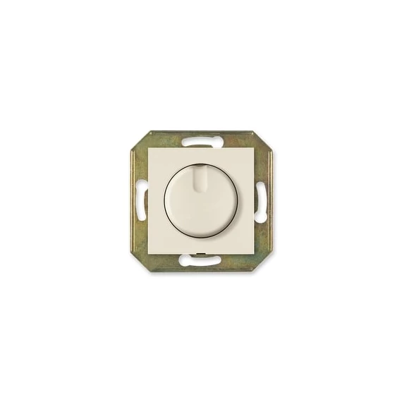 Aling-Conel PRESTIGE - fényerőszabályzó kapcsoló LED fényforráshoz, 0-100W, keret nélkül, krém (60175.9)