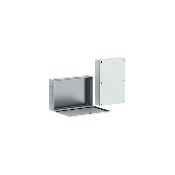 DKC Fém csatlakozó doboz, zsanéros ajtóval 200x200x120 mm (R5CDE22120C)