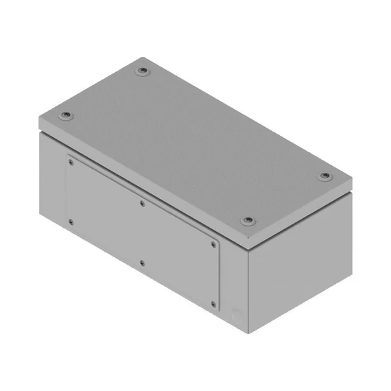 DKC Fém csatlakozó doboz, csavaros fedél, bev.nyílás 300x200x120 mm (R5CDE32120F)