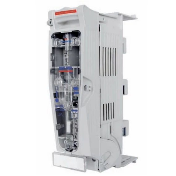 APATOR RBP 000 PRO-SD Vízszintes késes bizt. szakaszoló 3f., 125A,60mm sínrendszerre, alsó bekötés, kengyeles csatl. (63-823427-002)