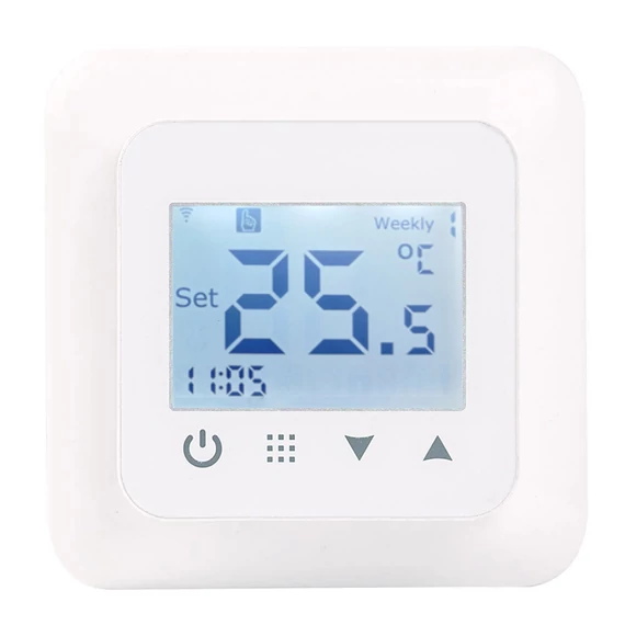 EVP HY518WE WIFI white termosztát +5..+35°C, 16A padlóérzékelővel (EVPWIFIHY518WE)