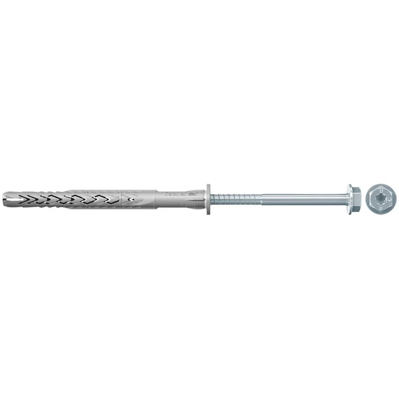 FISCHER SXRL 10 x 180 FUS rögzítődübel cinkkel galvanizált acélcsavarral (522725)