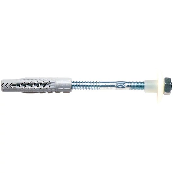 FISCHER WST 10x140 mosdótál rögzítőkészlet dübellel, tőcsavarral, hüvellyel és anyával (80660)