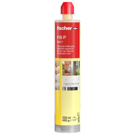 FISCHER FIS P 300 T Injektáló ragasztó, 300ml (93178)