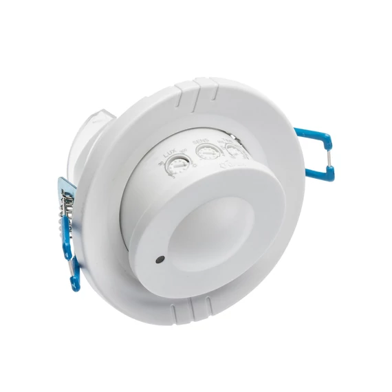 GTV Mozgásérzékelő, mikrohullámú szenzorral, max 1200W, IP20, 360°, 230V/AC, süllyesztett (GTV-AE-CM1500-00)