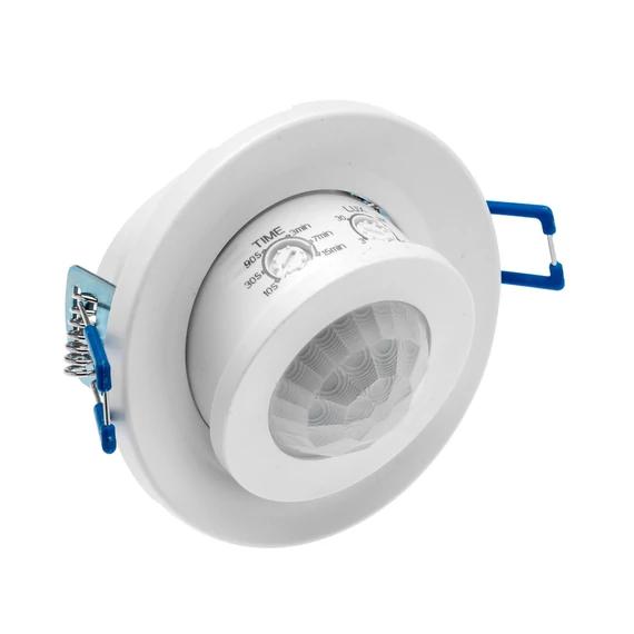 GTV Mozgásérzékelő, max 800W, IP20, látószög 360°, hatótáv 8 m, 230V/AC,süllyeszthető+állítható,fehér (GTV-CR-CR15000-00)
