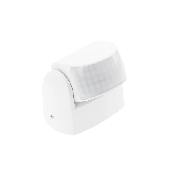 GTV Mozgásérzékelő, MINI, max 1200W, IP65, 180/360°, 12 m, 230V/AC, oldalfali+mennyezeti, fehér (GTV-CR-CR9M00-00)