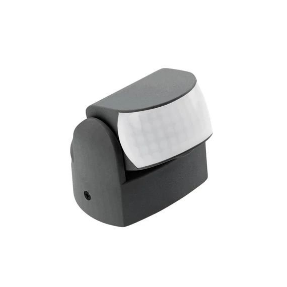 GTV Mozgásérzékelő, MINI, max 1200W, IP65, 180/360°, 12 m, 230V/AC, oldalfali+mennyezeti, fekete (GTV-CR-CR9M00-10)