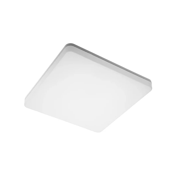 GTV Mennyezeti LED lámpa, BESA, négyzet, 24W, 2400lm, 3000K, IP54, 120°, 230V/AC (GTV-LD-BES24WKW-30)