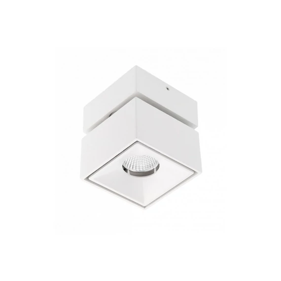 GTV Mennyezeti,állítható LED lámpa, BIANCO,szögletes, fehér, 8W, 680lm, AC220-240V, 50/60 Hz, IP20, (GTV-LD-BNC8WKB-NB)
