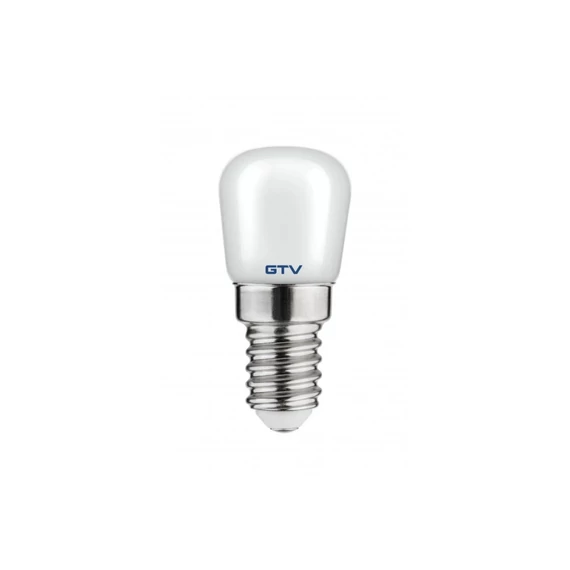 GTV LED fényforrás hűtőszekrénybe, E14, SMD5050 opál búra, 2W, 180lm, 4000K, 360°, 230V/AC (GTV-LD-E14S2WE0-40)