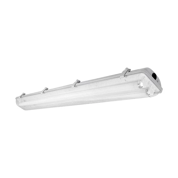 GTV Armatúra LED fénycsőhöz, por-páramentes, HELIOS-LED 218 BIS, T8 LED, G13, 220-240V/AC, 50-60H (GTV-LD-HEL218B-30)
