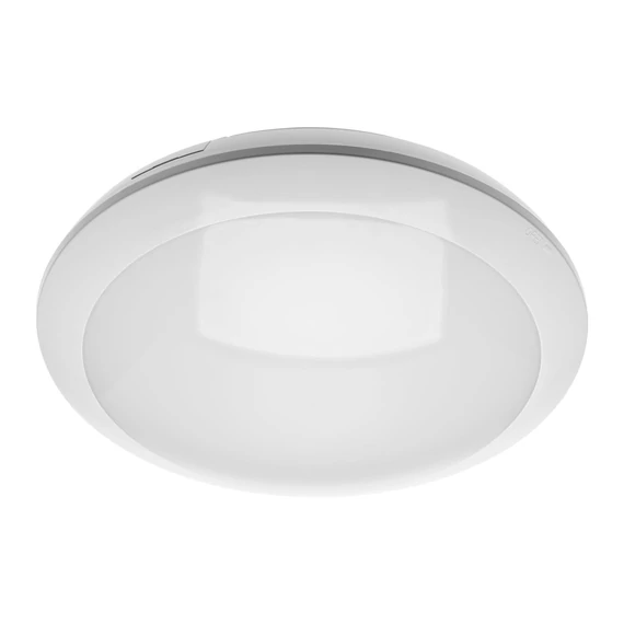 GTV Mennyezeti LED lámpa TOKIO-D22, 22W, 2000lm, 4000K, IP66, mikrohullámú mozgásérzékelővel, 2-8m, fehér (GTV-LD-TOK22WD-40)
