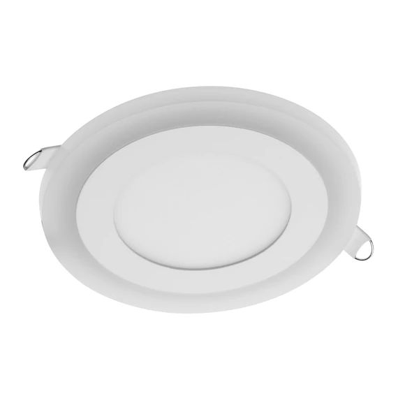 GTV Mennyezeti LED lámpa, süllyesztett, TWINS, 9W,(6+3W) 640lm, 3000K, IP20, 120fok, 230V, kerek (GTV-LD-TWW09W-CB)