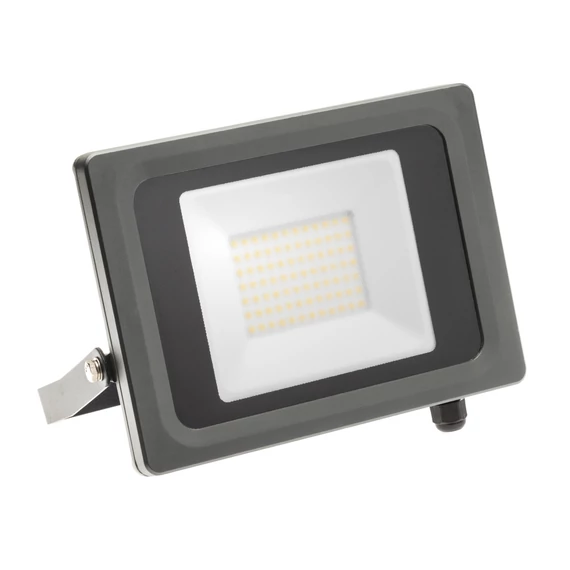 GTV LED reflektor, VIPER, 50W, 4500lm, semlegesfehér 4000K, IP65, 220-240V/AC, 50-60Hz, fekete (GTV-LD-VIPERS50W-40)