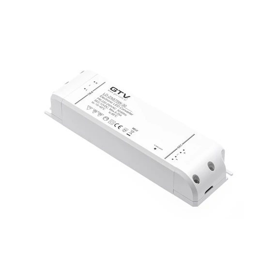 GTV LED tápegység, 75W, IP20, túláram, rövidzár és túlmelegedés védelem (GTV-LD-ZAS75W-30)